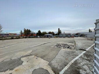 We offer for rent a paved area with total area of 