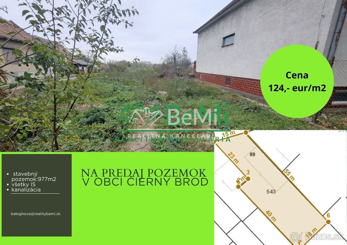 Typ: Działki - mieszkanie Gmina: Čierny Brod
013-14-EVBAa Oferta