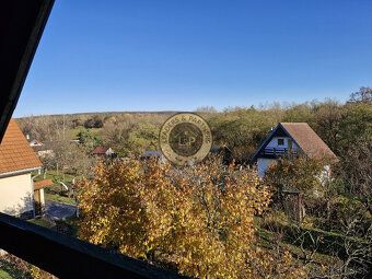 For sale brick cottage with garden by pond Pozdišovce