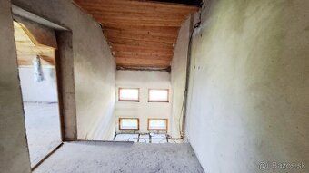 AVLAS REALITY s.r.o., Real Estate Agency Offers for Sale an Unfinished Brick Family House with Garage in Soboš Village