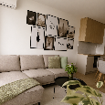 Rent new fully furnished air-conditioned 2-bedroom apartment