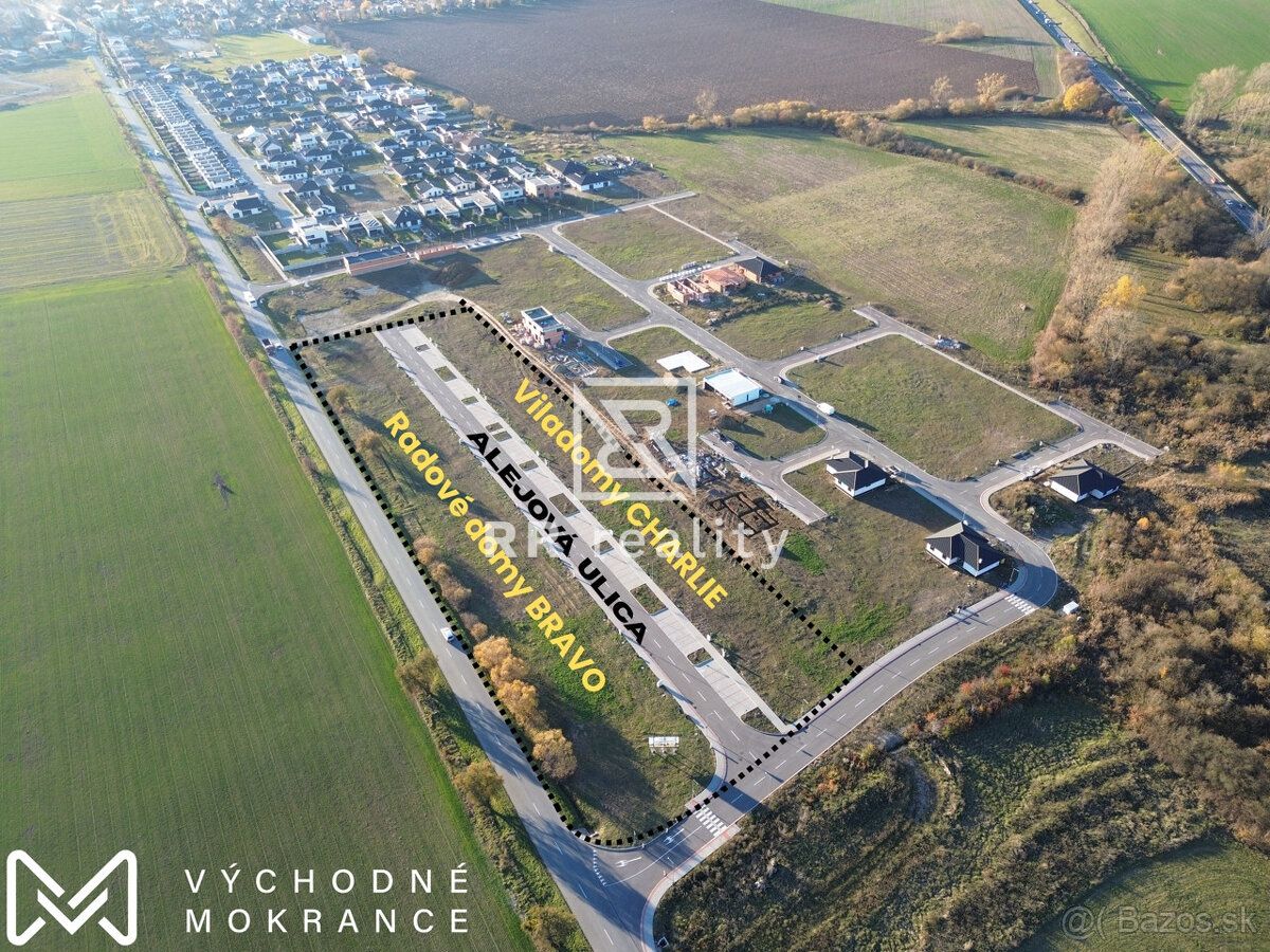 Typ: Pozemok pre rodinné domy Ulica: VÝCHODNÉ MOKRANCE - Ale