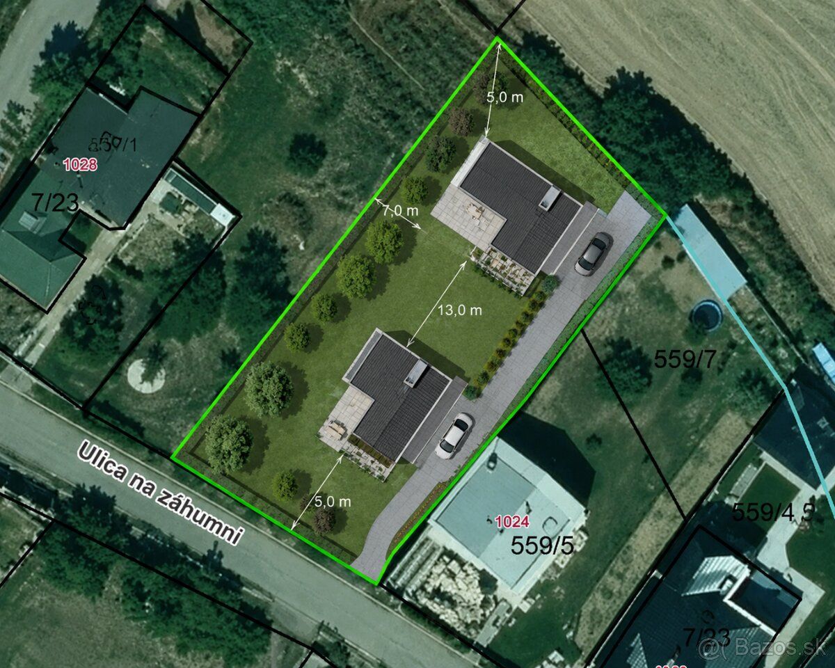 Slnečný stavebný pozemok 1 188 m² – ideálny dom snov v Zempl