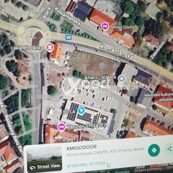 Typ: Pozemok pre občiansku vybavenosť Ulica: Komárňanská Obe
