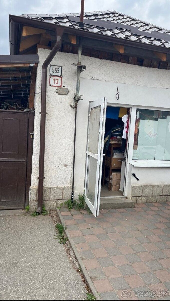 Na predaj rodinný dom, momentálne využívaný na podnikateľské
