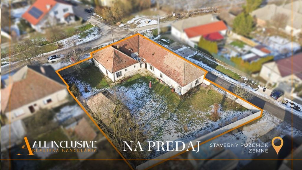 Realitná kancelária ALL INCLUSIVE REAL Vám ponúka na predaj 