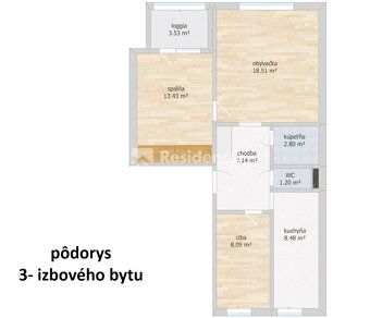 Residence Realty Agency offers for rent a pleasant and fully renovated 3-room apartment in one…