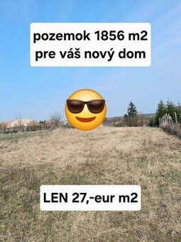Ponúkame na predaj atraktívny stavebný pozemok s celkovou vý