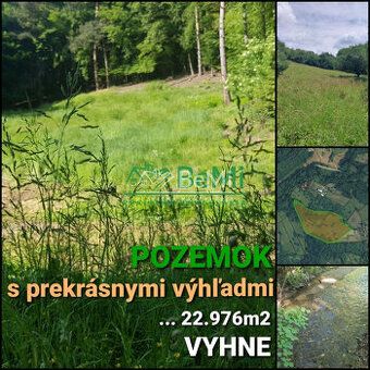 IMG real ponúka na predaj krásny pozemok na samote v obci Vy