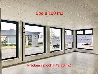 Ponúkame Vám na prenájom obchodný, resp. administratívny pri