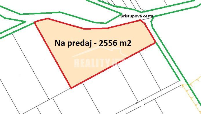 Ponúkame Vám na predaj rekreačný pozemok o výmere 2556 m2 v 