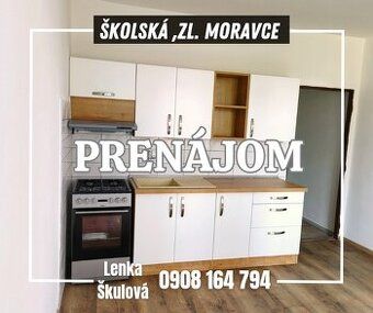 Dám do dlho podnajmu 2 izbový byt ZLATé MORAVCE,celý zrekonš