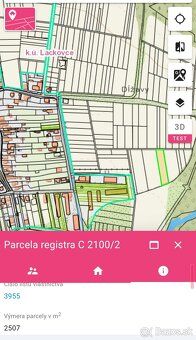 Rozloha pozemku je 2507m². Územným plánovaním určený na stav