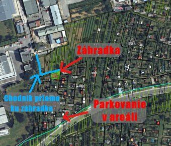 Na predaj zýhrada o rozlohe: 172 m² Zastavaná plocha 12m² Zá