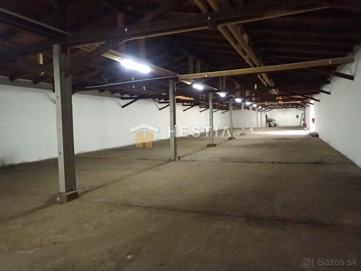 Ponúkame na prenájom halu o výmere 600 m2, ktorá sa nachádza