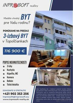 Moderné mezonetové bývanie s vlastným pozemkom v obci Topoľč
