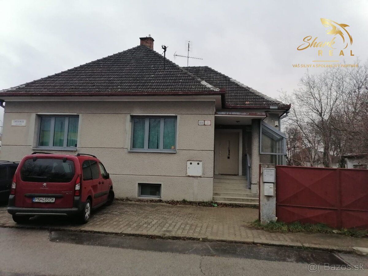 SHARK REAL ponúka na predaj 3-izbový rodinný dom na strategi
