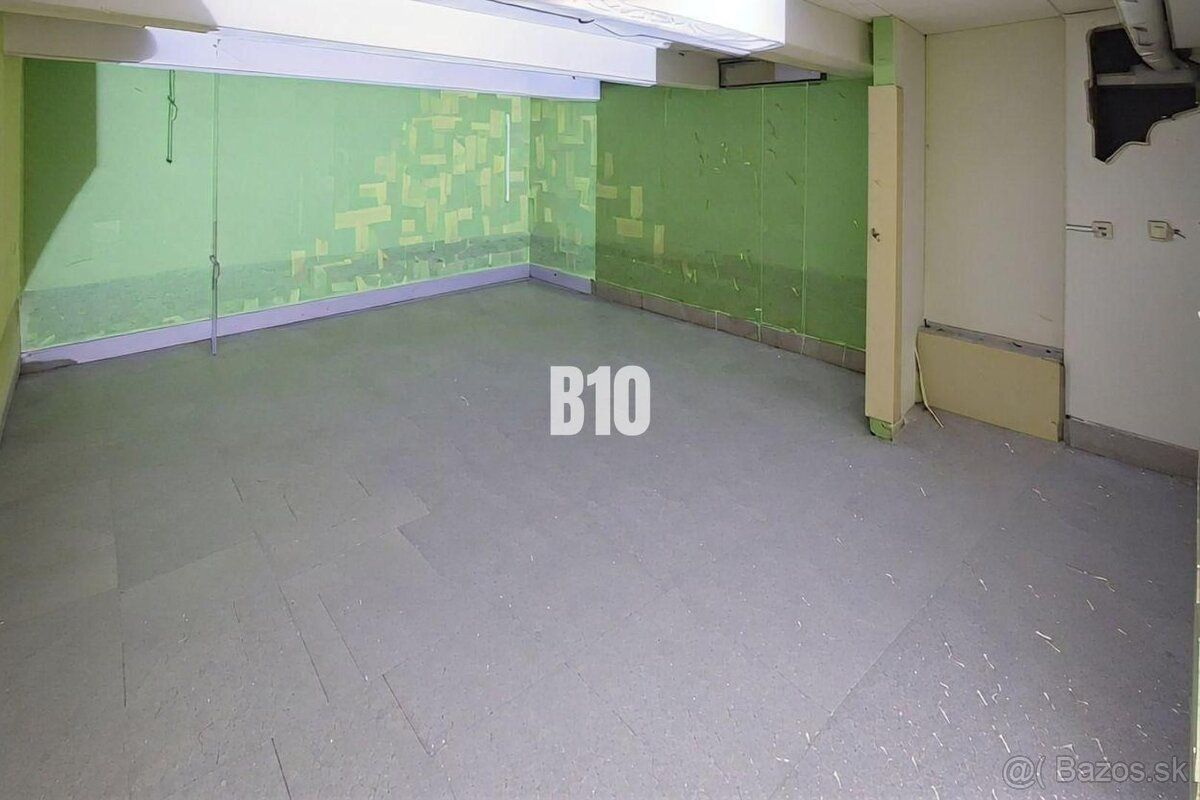 B10 Vám ponúka na prenájom Obchodné priestory nachádzajúce s