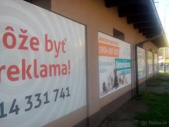 Na Alvinczyho ulici ponukame na prenajom reklamnu plochu. Ce
