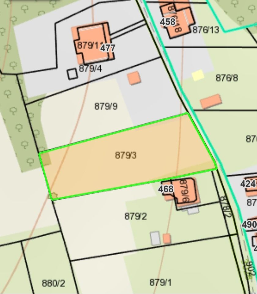 Predam pozemok v udavskom o rozlohe 1850m². Pozemok je v tic