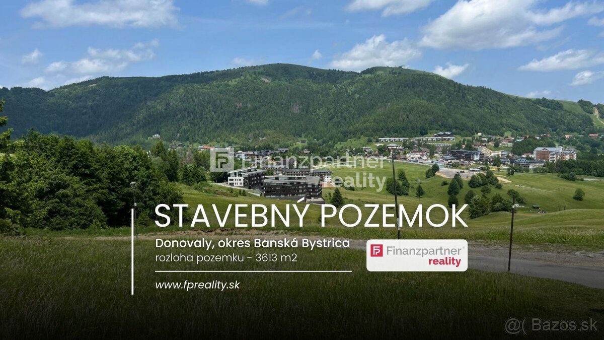F010-14-DIBE
Predaj pozemok obec Donovaly, katastrálne územi