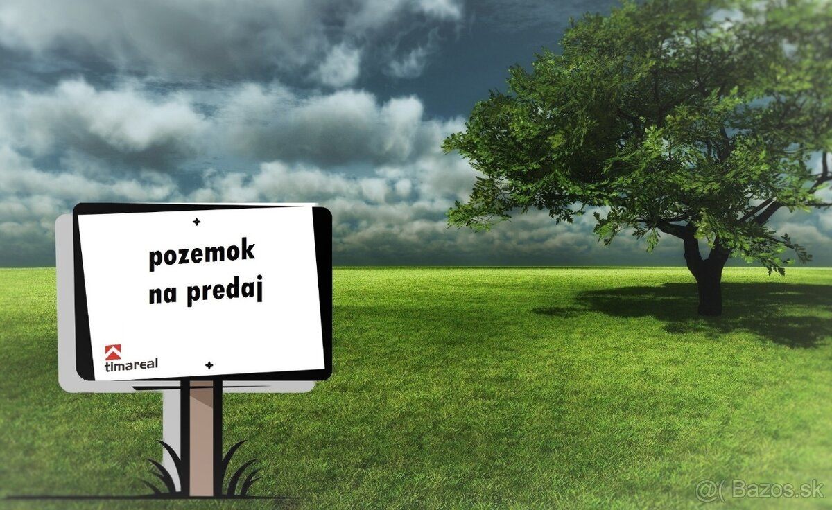 Ponúkame na predaj krásny, slnečný stavebný pozemok s projek