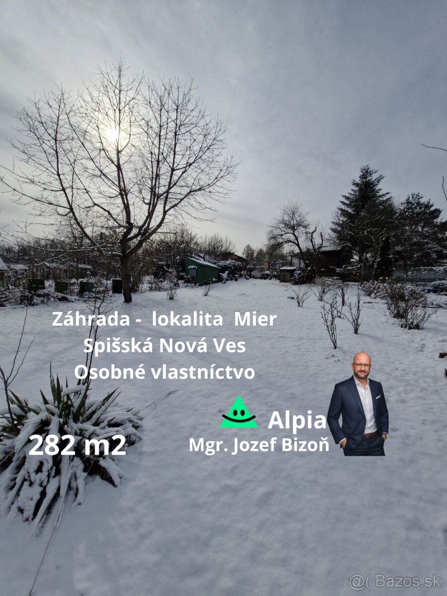 🌿 Na predaj záhradka – Spišská Nová Ves, Mier pod letiskom 🌿