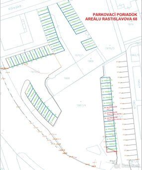 Ponúkame vám na prenájom parkovacie miesto v atraktívnej lok
