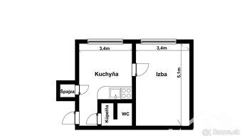 Realitná kancelária Pekné reality Vám ponúka prenájom jednoi