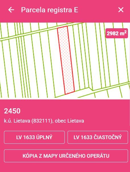 Ponúkame na predaj spoluvlastnícke podiely v katastrálnom úz