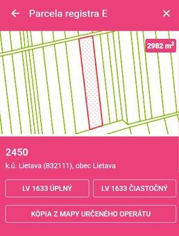 Ponúkame na predaj spoluvlastnícke podiely v katastrálnom úz