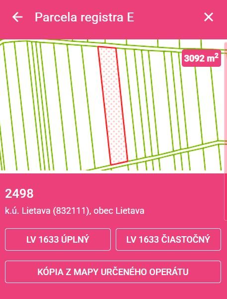 Ponúkame na predaj spoluvlastnícke podiely v katastrálnom úz