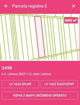 Ponúkame na predaj spoluvlastnícke podiely v katastrálnom úz