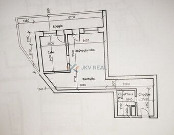 Ponúkame na prenájom štýlový 2-izbový byt v projekte Greensi