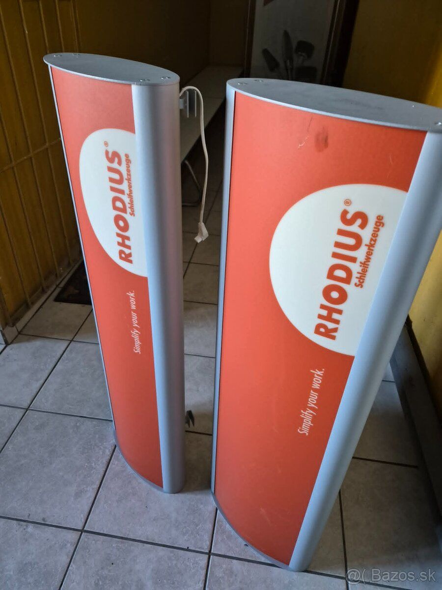 Prodám funkční světelné bannery pro vaši reklamu. Napájení 2