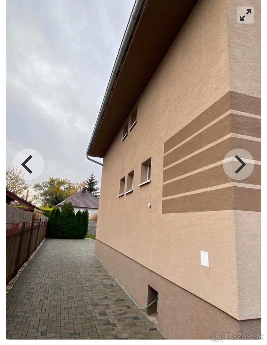Predam dom v Trnave . Má 8 izieb a 7 kúpeľni . Parkovisko na
