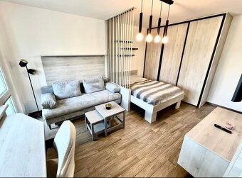 Byt má výmeru 33 m² a disponuje loggiou (7 m²). Nachádza sa 