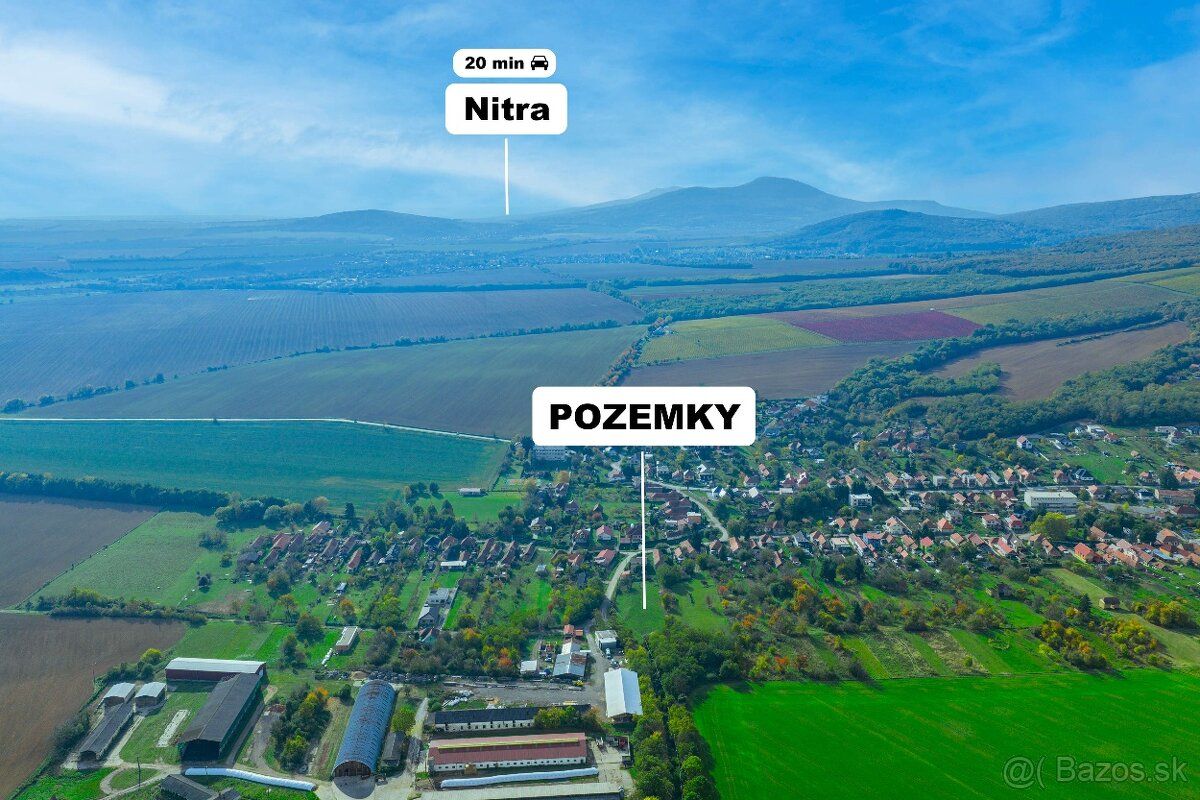 "Široké pozemky, široké možnosti na stavbu Vášho nového domo