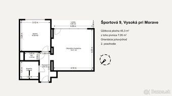 Na predaj 2-izbový byt po kompletnej rekonštrukcii v roku 20