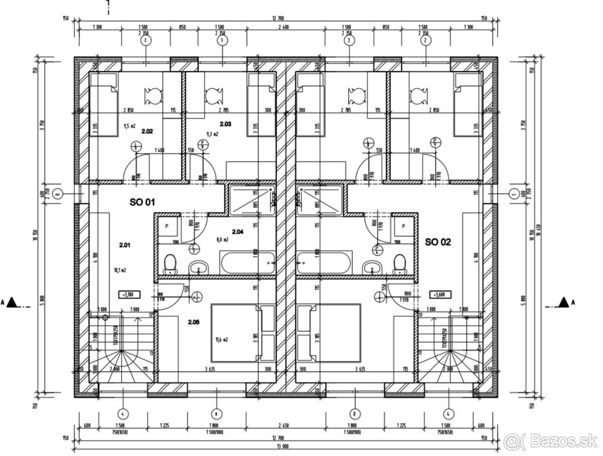 Predám moderný 5-izbový dom v dvojdome – obec Ľubotice, nová