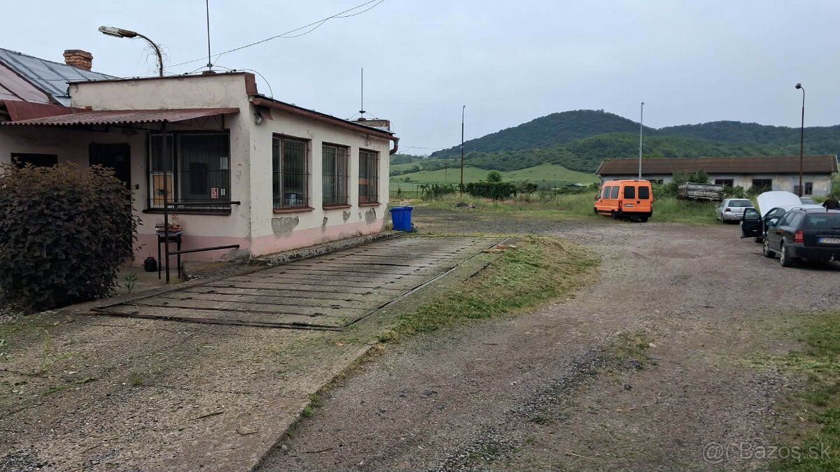Ponúkam na prenájom priemyselný areál v Jesenskom vhodný na 