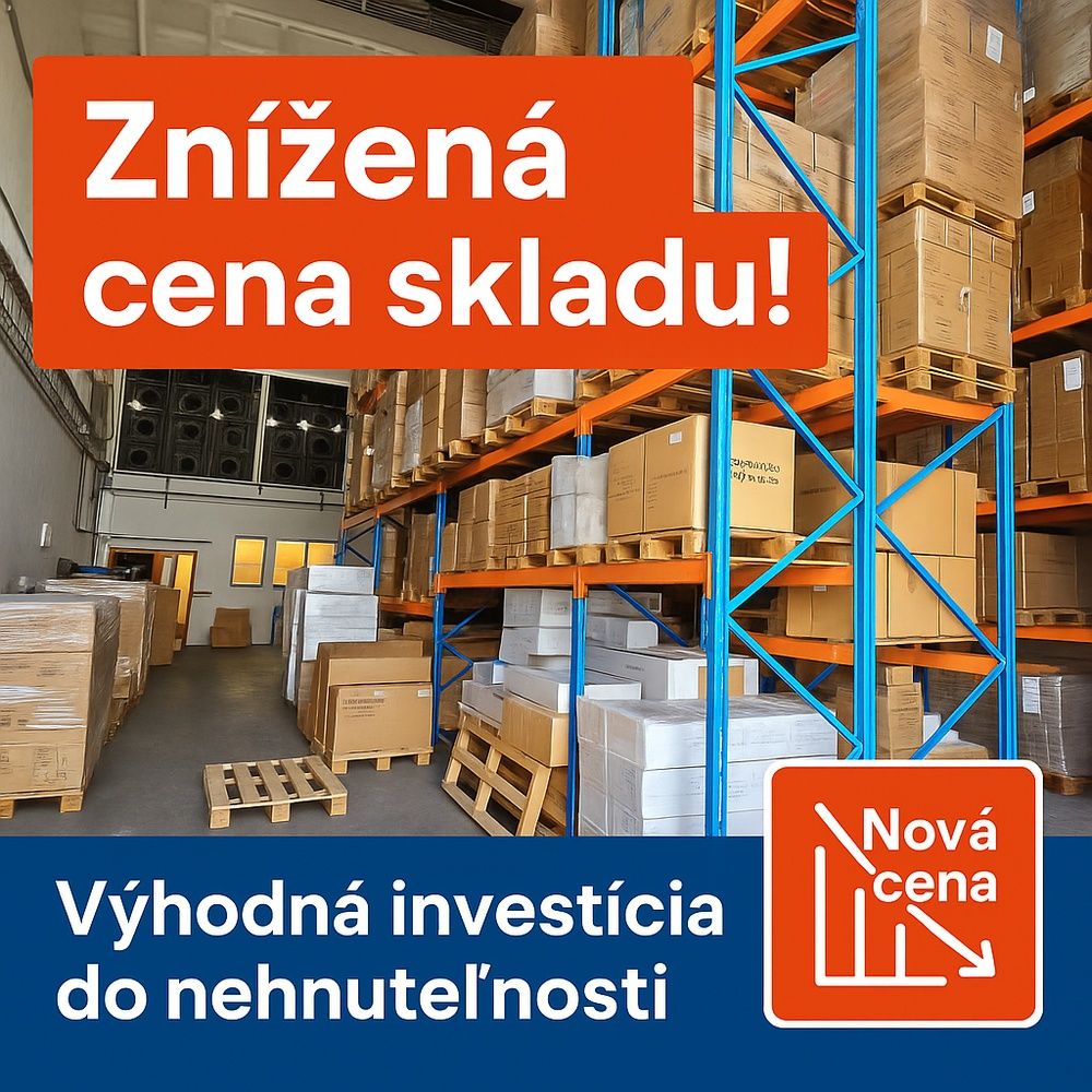 Hľadáte priestor pre logistiku, sklad alebo výrobu? V Dúbrav