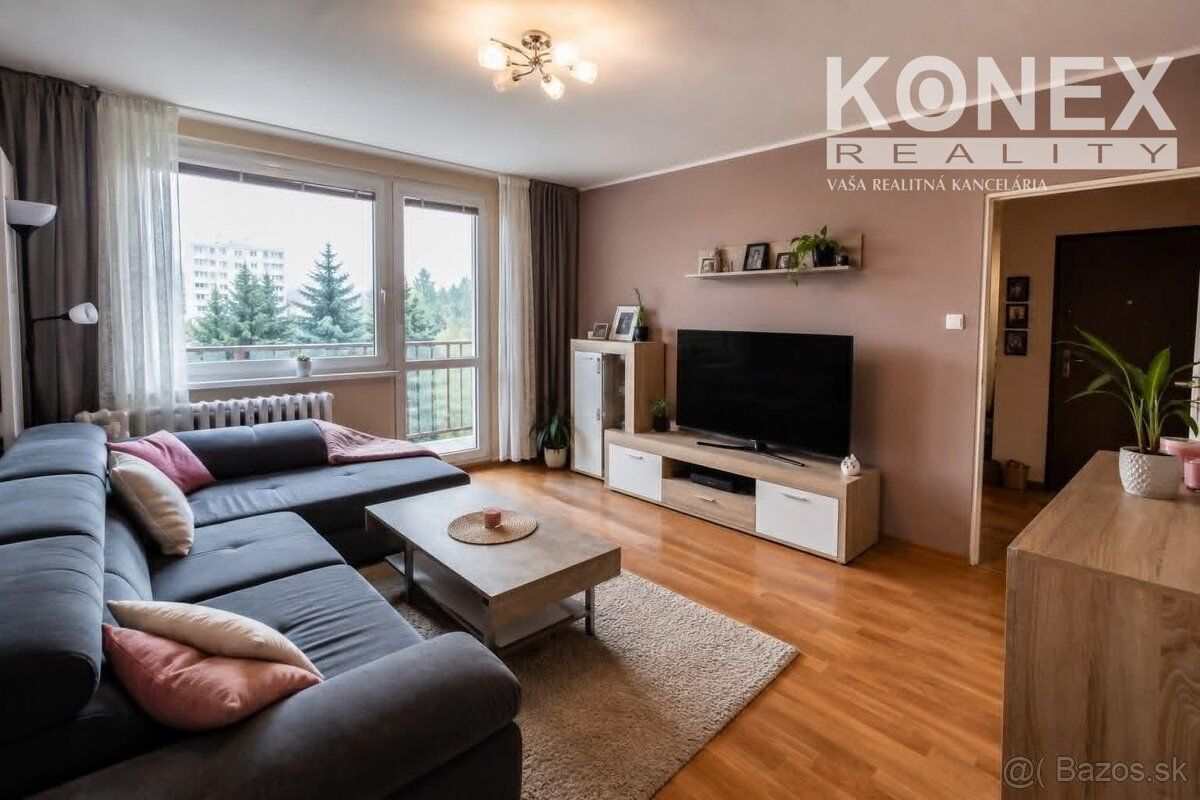 ID:4306 Ponúkame na predaj pekný a veľký 3-izbový byt vo vyh