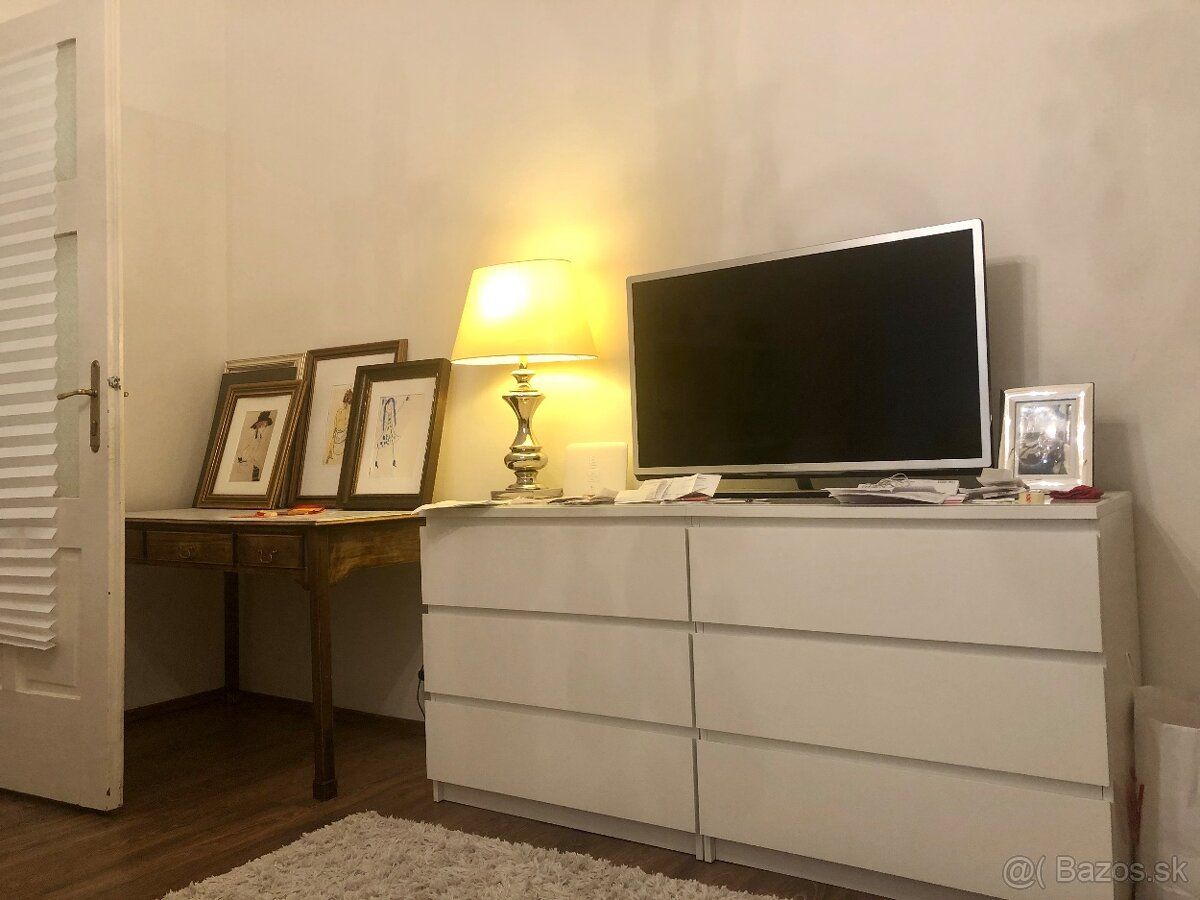 Prenajmem 3-izb zariadeny byt s balkónom (74m2) na 2 mesiace
