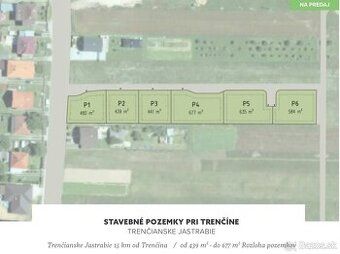 Typ: Pozemok pre rodinné domy Obec: Trenčianske Jastrabie
Po
