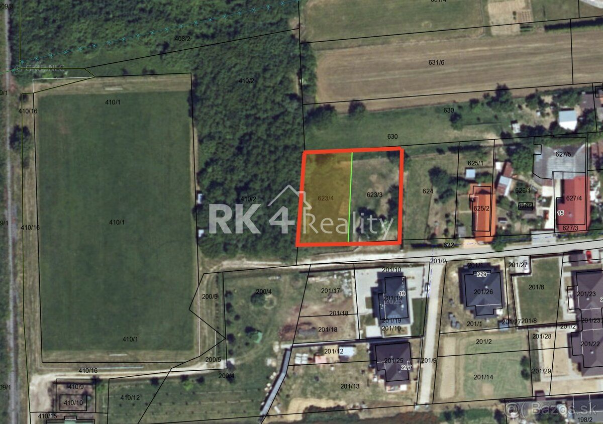 RK4 Reality  ponúka   na predaj stavebný pozemok v krásnej l
