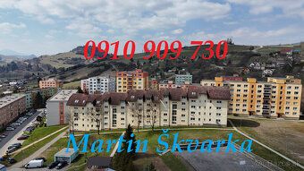 3-izbový byt na predaj – Tvrdošín, Medvedzie | Balkón, tichá