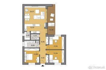 Predám kompletný katalógový projekt rodinného domu(bungalov)