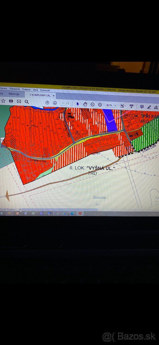 Predám stavebný pozemok o výmere 2300m2 v obci Slivnik na ul