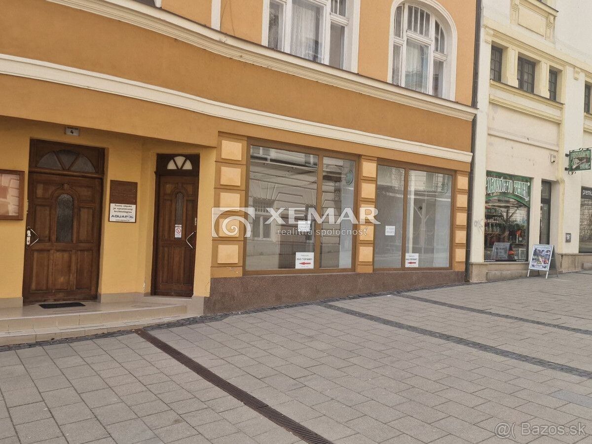 XEMAR ( alebo 0907 925 099), ponúka na prenájom obchodný pri